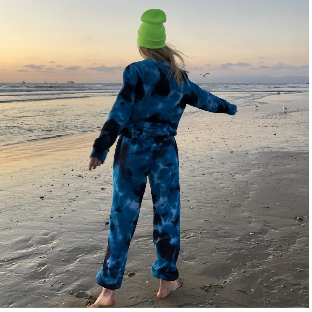 Tie Dye Sweat Suit Set💙🦋